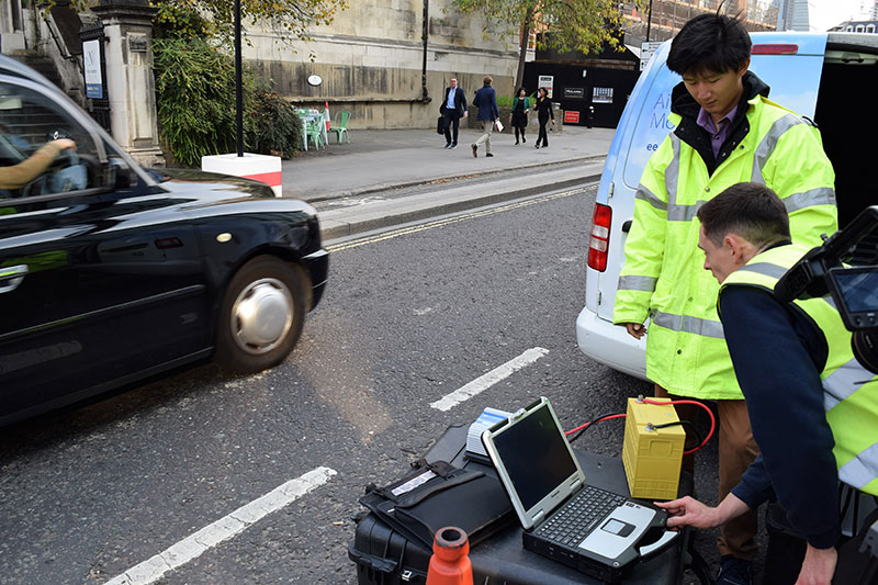 The Real Urban Emissions initiative (TRUE) begins roadside testing of London's cars