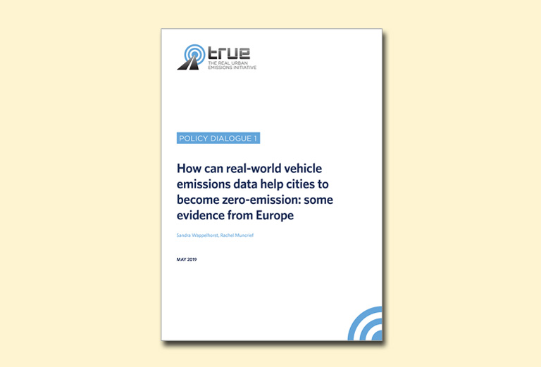 How can real-world vehicle emissions data help cities to become zero-emission: some evidence from Europe