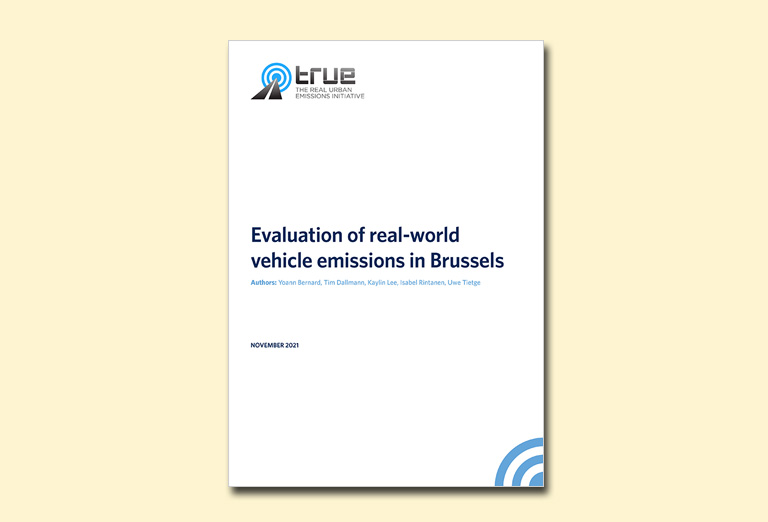 Evaluation of real-world vehicle emissions in Brussels