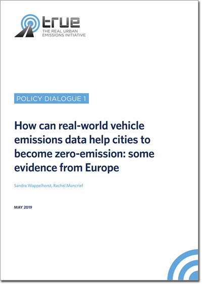 How can real-world vehicle emissions data help cities to become zero-emission: some evidence from Europe