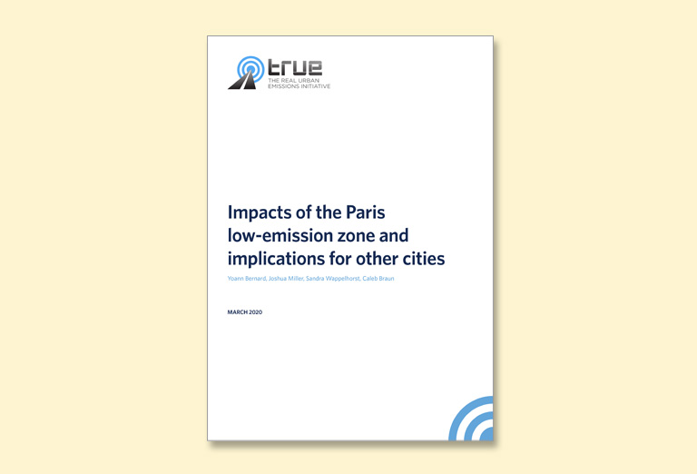 Impacts of the Paris low-emission zone and implications for other cities