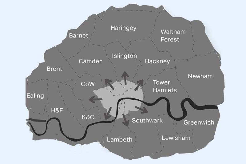 As of October 2021, the area of the ULEZ will expand to cover more of inner London. 