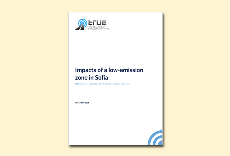 Impacts of a low emission zone in Sofia