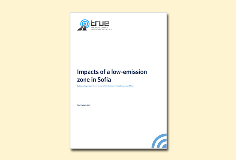 The impact of a low emission zone in Sofia