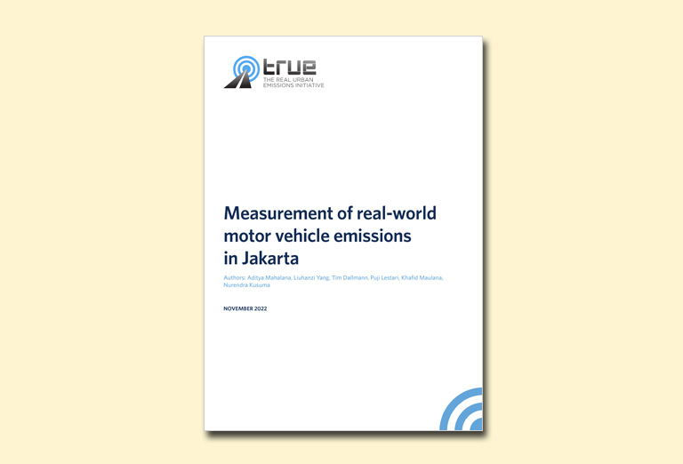 Measurement of real-world motor vehicle emissions in Jakarta