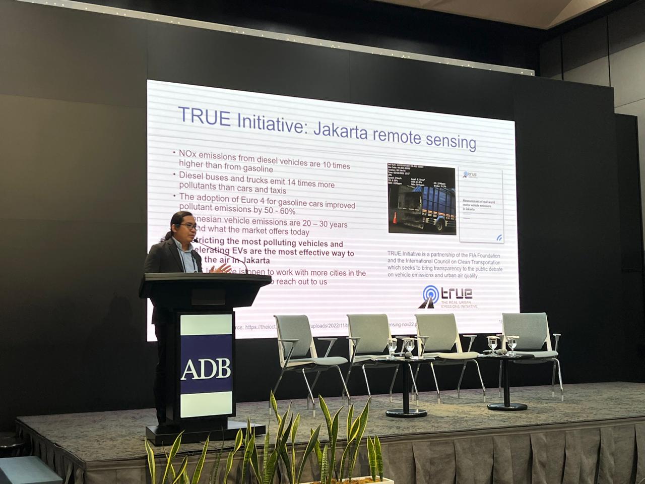 TRUE Jakarta work presented at Better Air Quality Conference