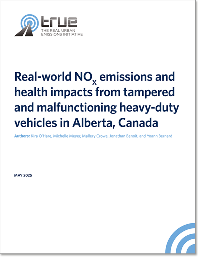 Real-world NOX emissions and health impacts from tampered and malfunctioning heavy-duty vehicles in Alberta, Canada