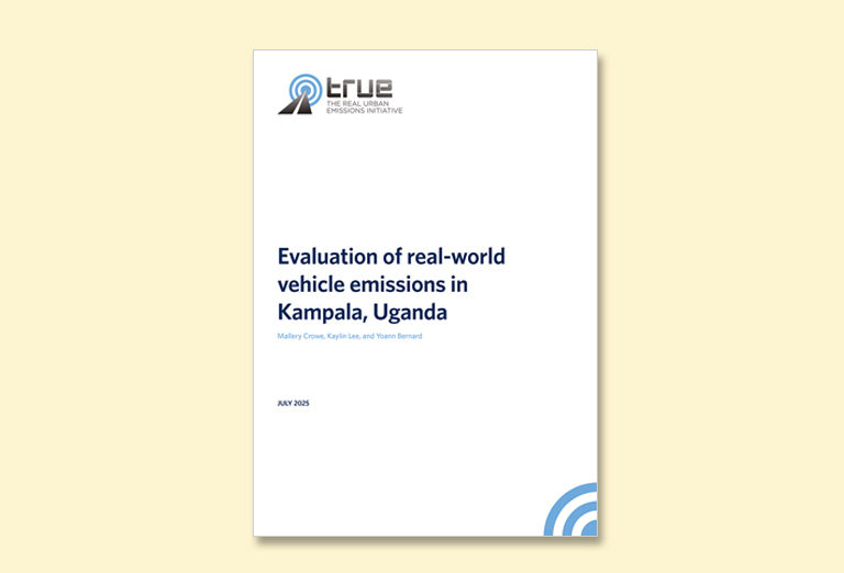 Evaluation of real-world vehicle emissions in Kampala, Uganda